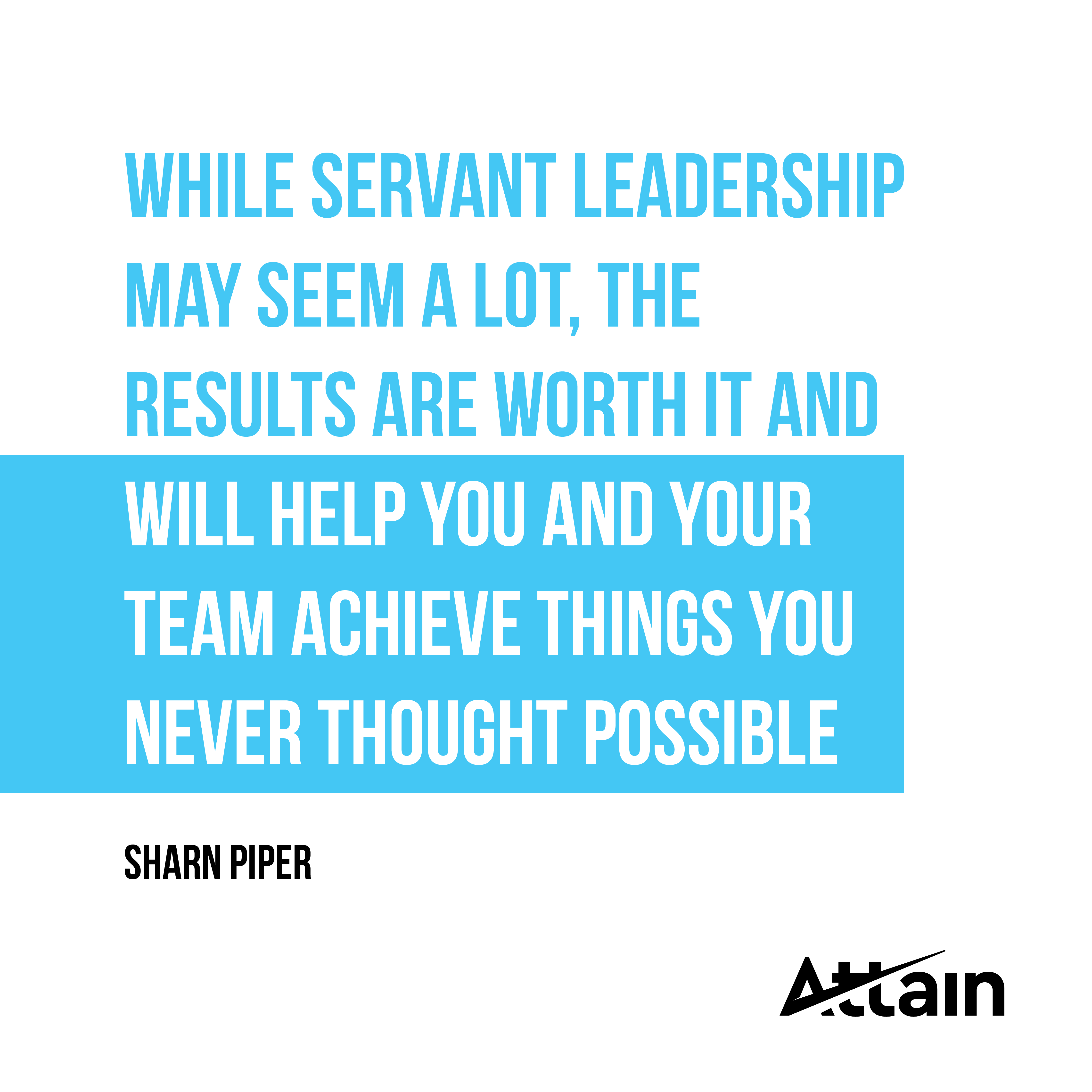 How to Be a Servant Leader