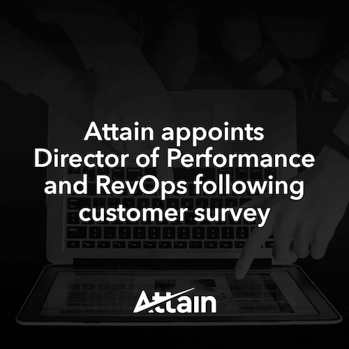 Attain appoints Director of Performance & RevOps following customer survey