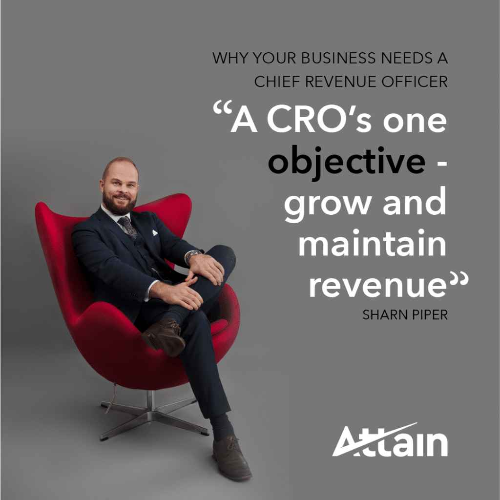 Why Your Business Needs a Chief Revenue Officer